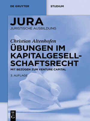 cover image of Übungen im Kapitalgesellschaftsrecht